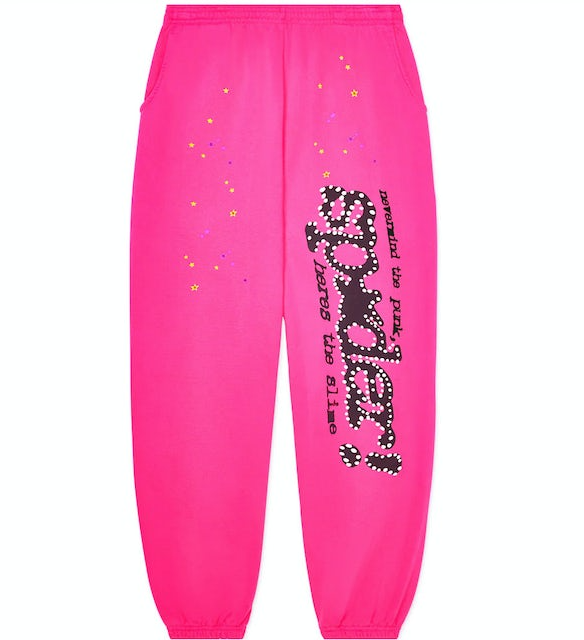 Sp5der P*NK V2 Sweatpant Pink